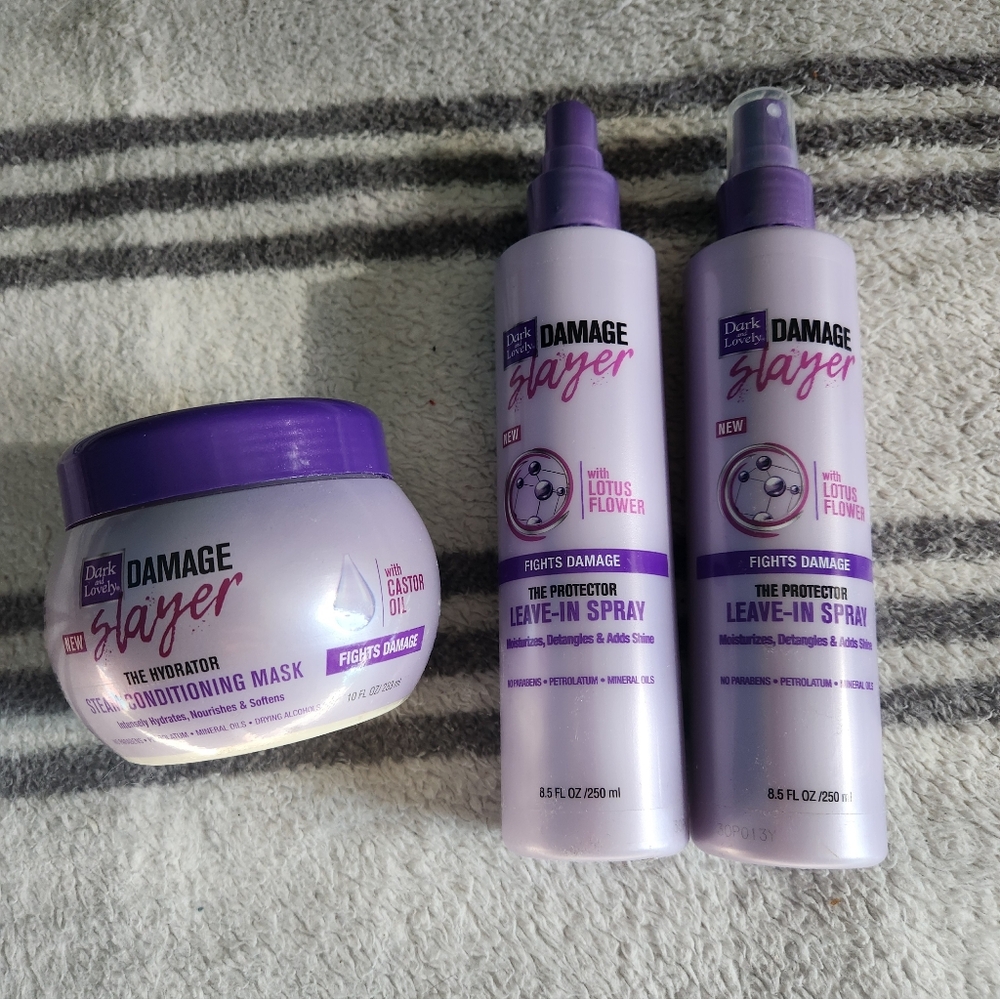 Damage Slayer Hair Care Set - Purple